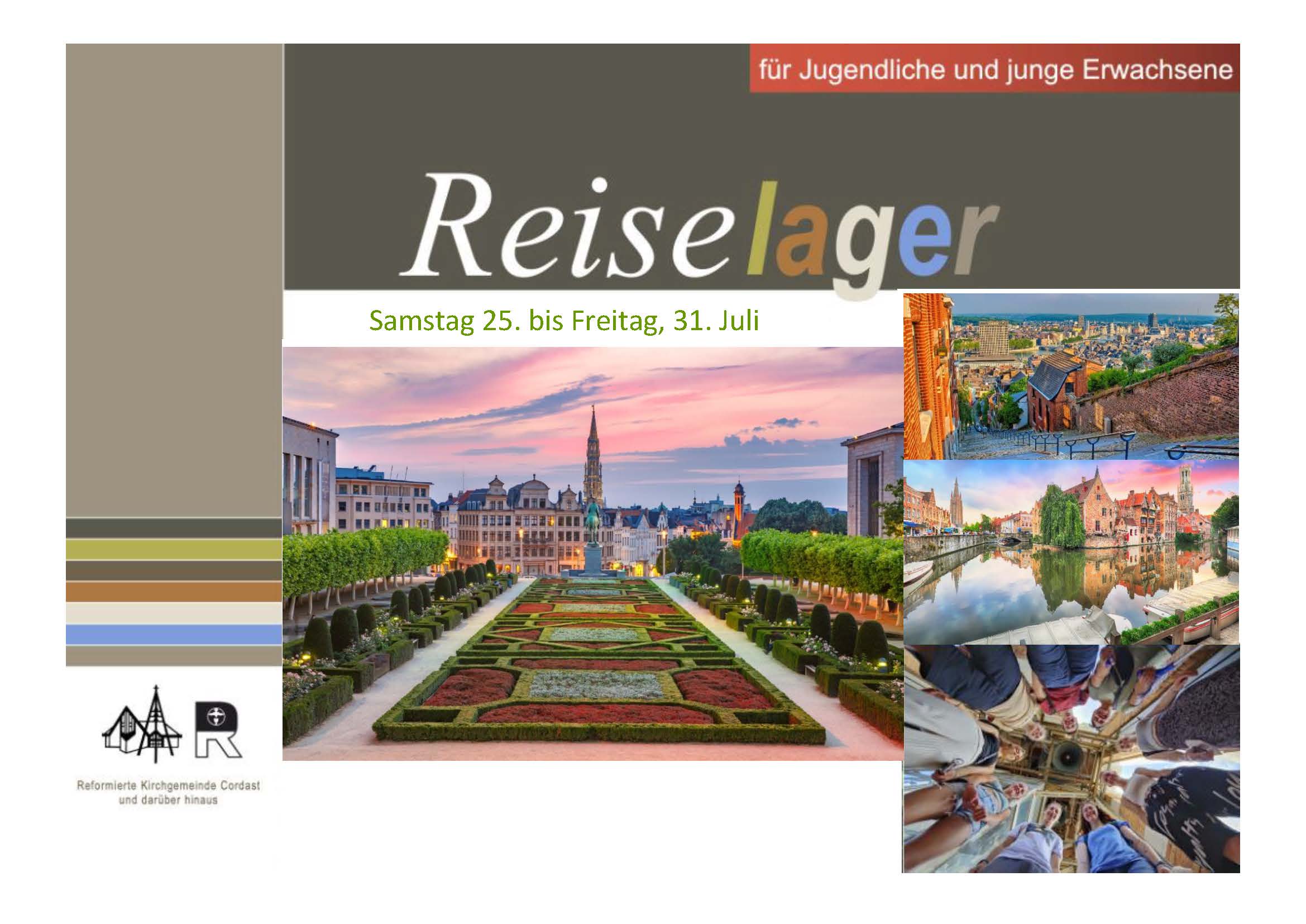 Jugend-Reiselager Belgien 25. bis 31. Juli 2026: Jetzt anmelden!