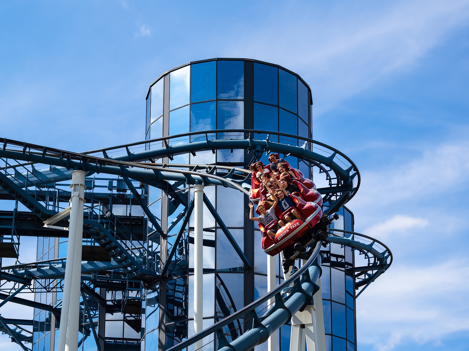 mit der Jugendkirche in den Europapark